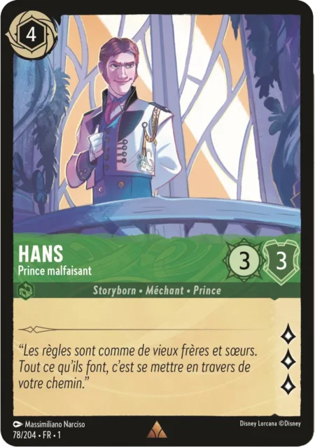 Hans (Prince malfaisant) 78/204