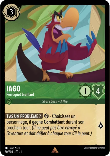 Iago (Perroquet braillard) 80/204