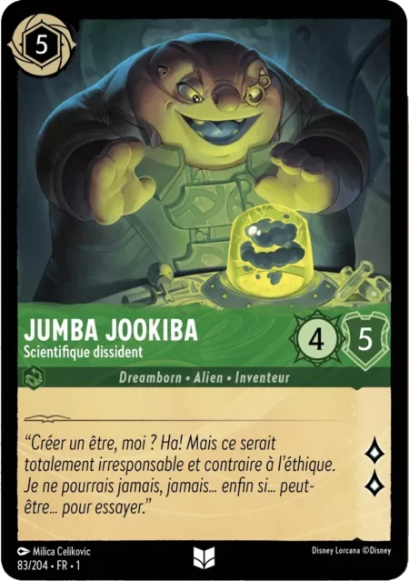 Jumba Jookiba (Scientifique dissident) 83/204