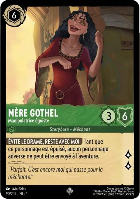 Mère de Gothel (Manipulatrice égoïste) 90/204