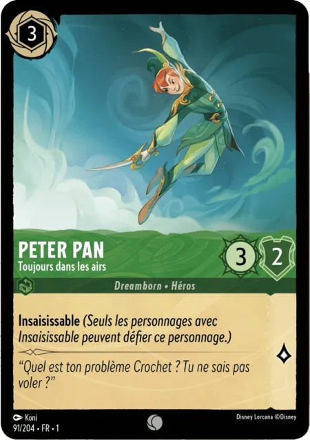 Peter Pan (Toujours dans les airs) 91/204