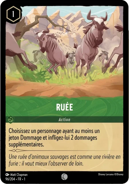 Ruée (Action) 96/204