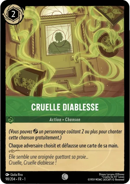 Cruelle diablesse (Action – Chanson) 98/204