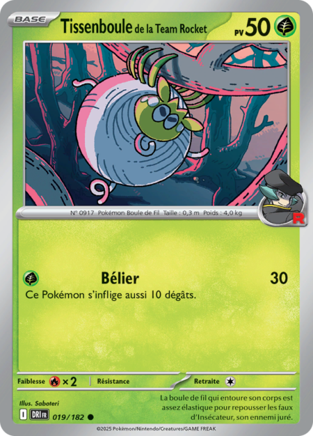 Tissenboule de la Team Rocket 019/182