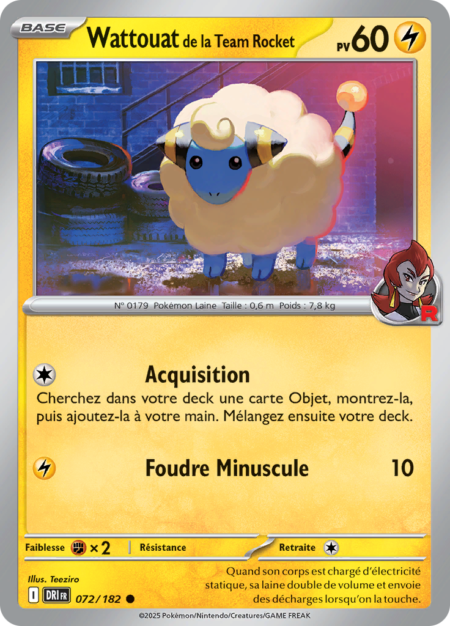 Wattouat de la Team Rocket 072/182