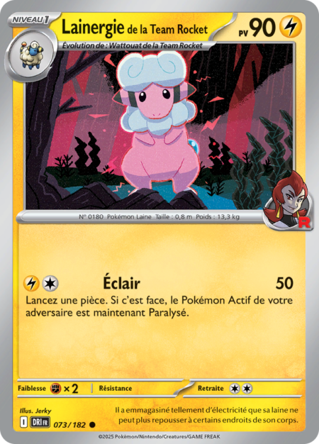 Lainergie de la Team Rocket 073/182