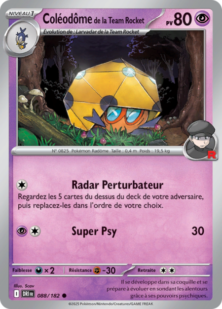 Coléodôme de la Team Rocket 088/182