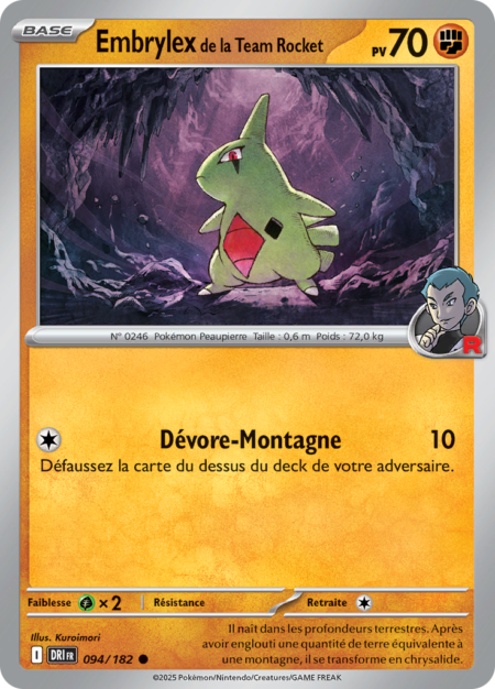 Embrylex de la Team Rocket 094/182