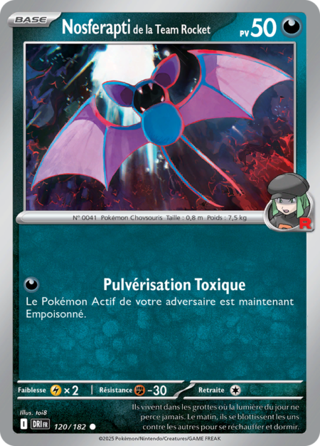 Nosferapti de la Team Rocket 120/182