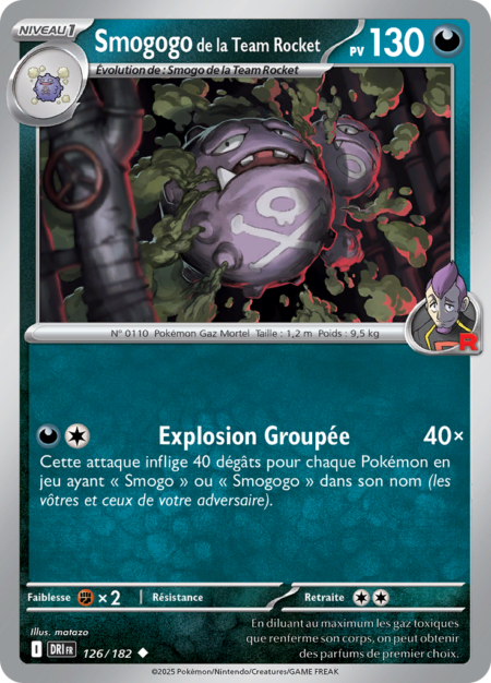 Smogogo de la Team Rocket 126/182