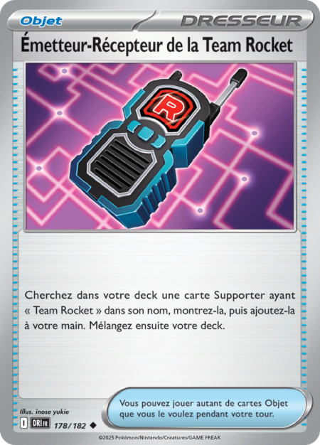 Émetteur-Récepteur de la Team Rocket 178/182