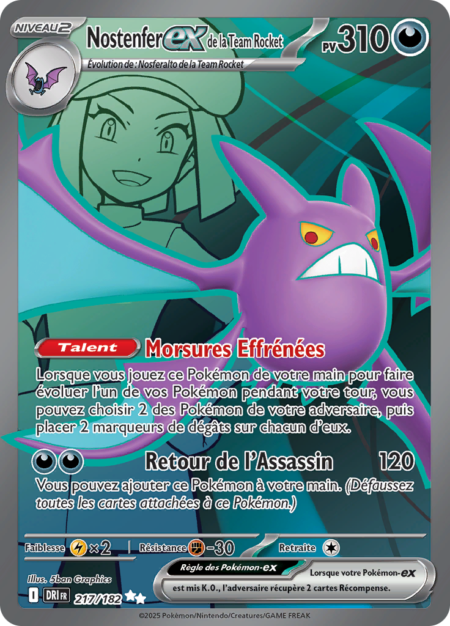 Nostenfer de la Team Rocket 217/182