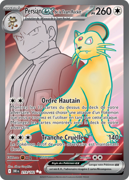 Persian de la Team Rocket 219/182