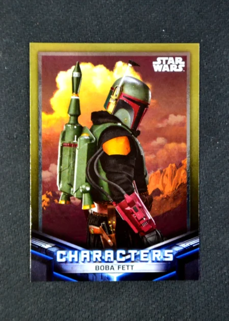 Boba Fett n°C25 (Holographique - Yellow Parallel)