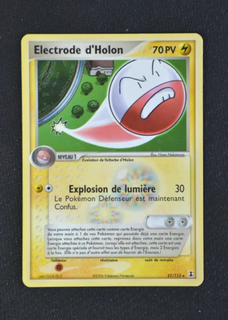 Electrode d'Holon 21/113