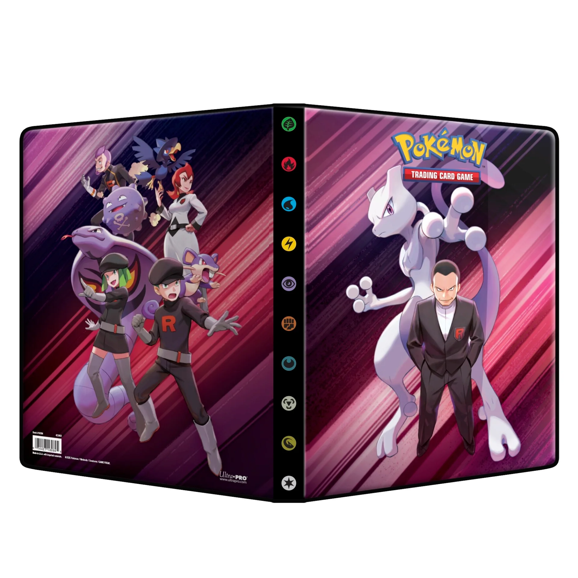 pokemon classeur de la marque ultra pro commercialisé pour la sortie de la série ev10 : rivalités destinées
