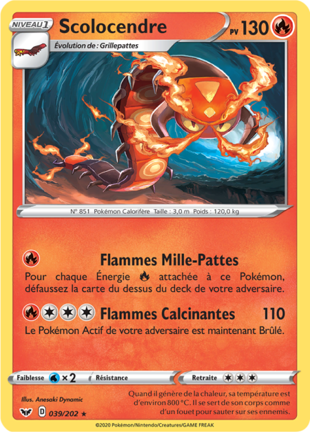 Scolocendre 039/202