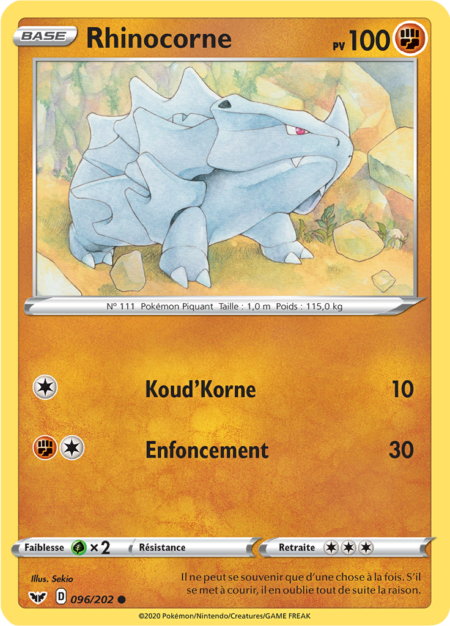Rhinocorne 096/202