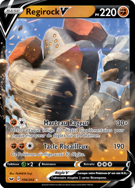 Regirock 104/202