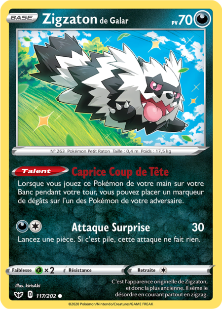 Zigzaton de Galar 117/202