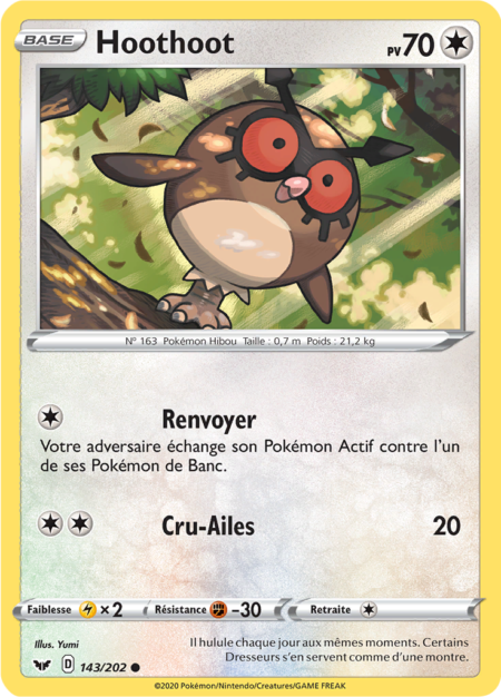Hoothoot 143/202