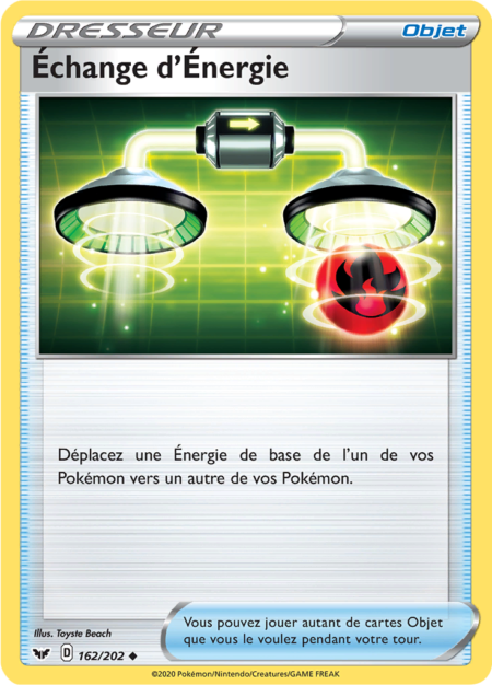Échange d'Énergie 162/202