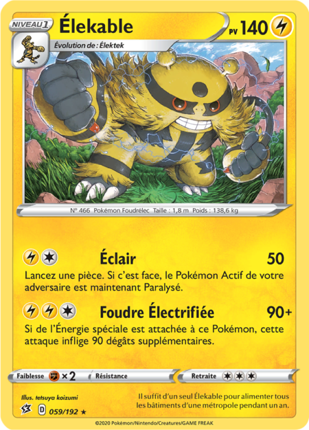 Élekable 059/192