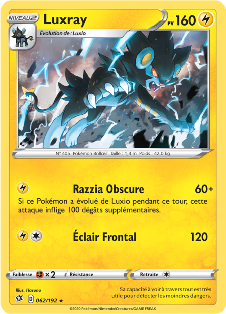 Luxray 062/192