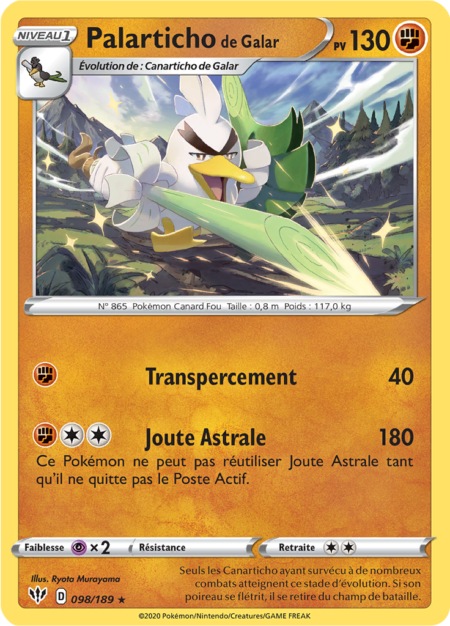 Palarticho de Galar 098/189