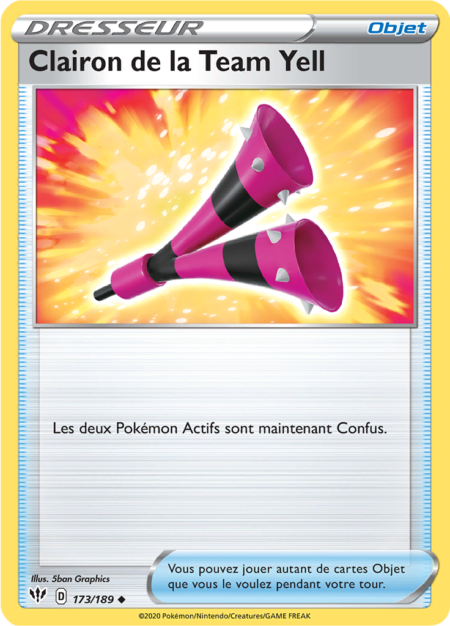 Clairon de la Team Yell 173/189