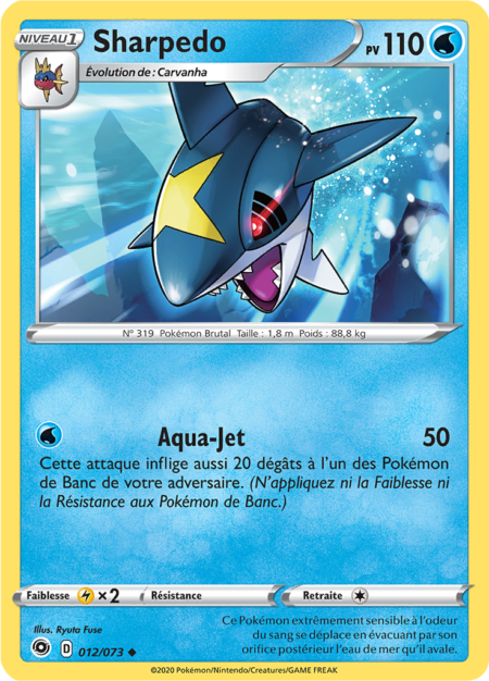 Sharpedo 012/073