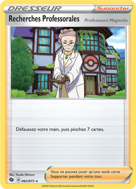 Recherches Professorales 062/073