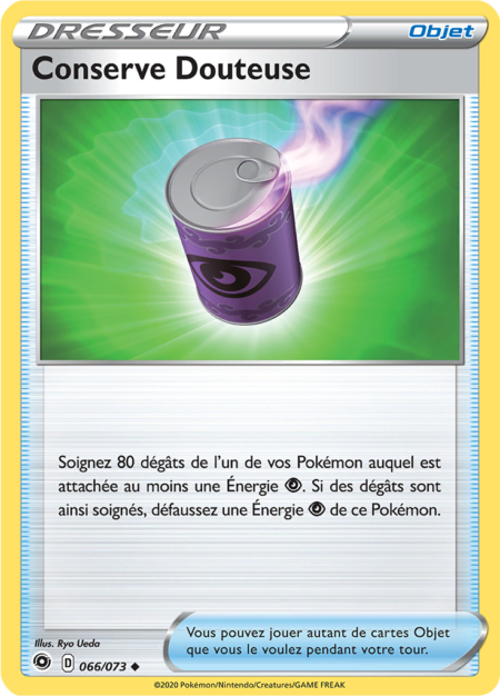 Conserve Douteuse 066/073