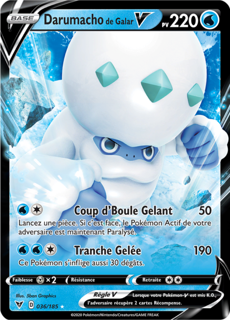 Darumacho de Galar 036/185