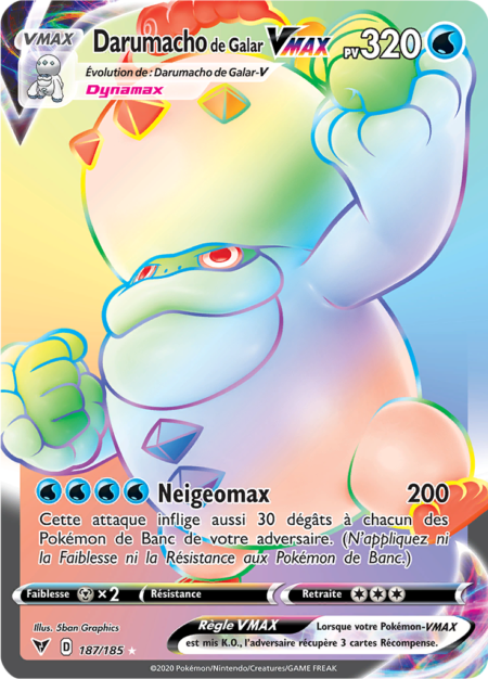 Darumacho de Galar 187/185