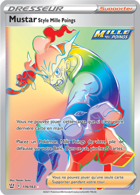 Mustar Style Mille Poings 176/163