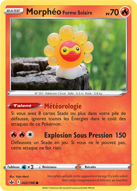 Morphéo Forme Solaire 022/198