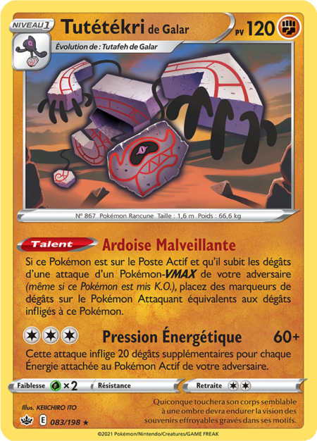 Tutétékri de Galar 083/198