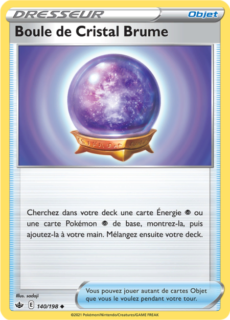 Boule de Cristal Brume 140/198