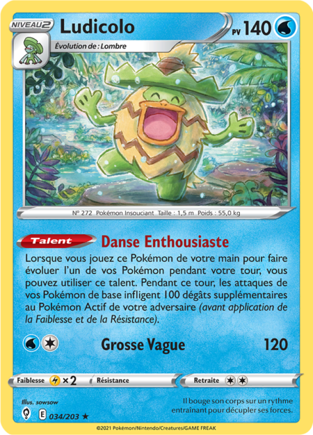 Ludicolo 034/203