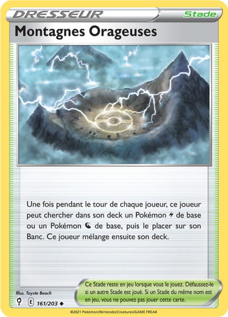 Montagnes Orageuses 161/203