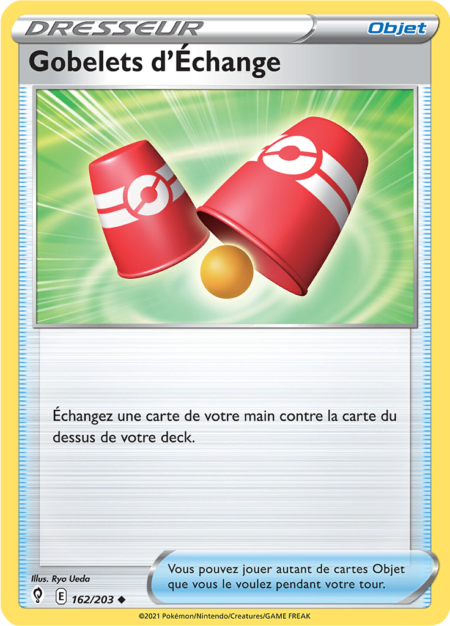 Gobelets d'Échange 162/203