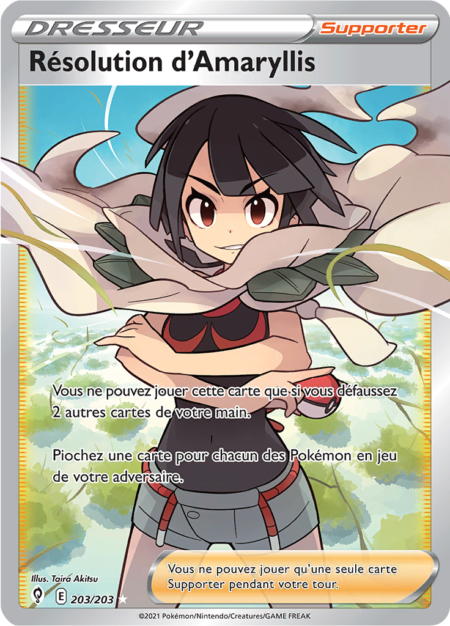 Résolution d'Amaryllis 203/203