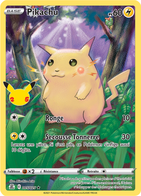Pikachu 005/025