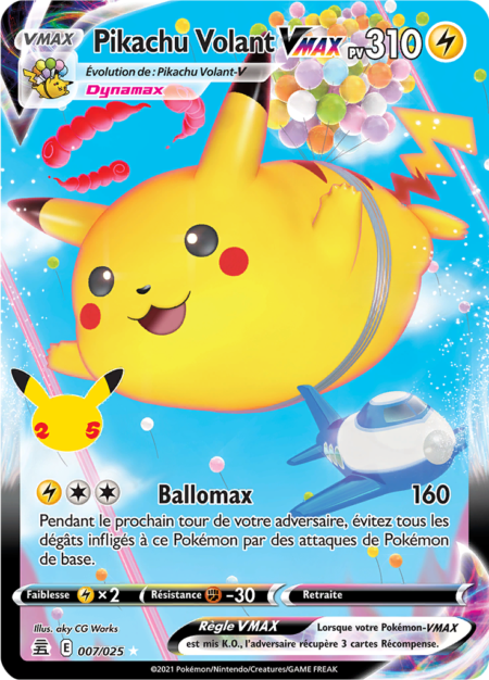 Pikachu Volant 007/025