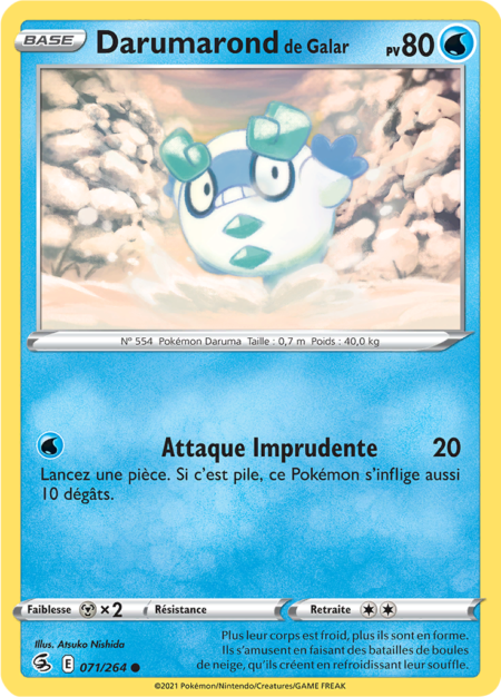 Darumarond de Galar 071/264