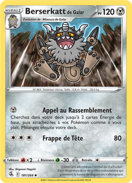 Berserkatt de Galar 181/264