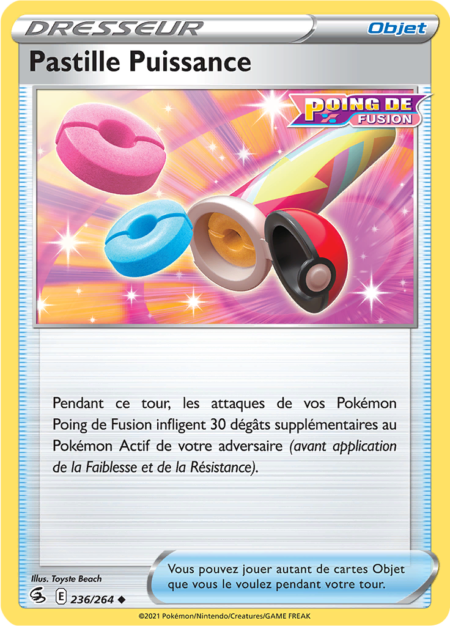 Pastille Puissance 236/264