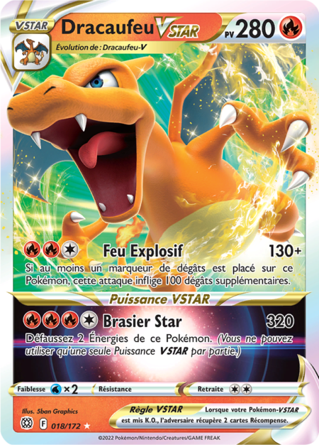 Dracaufeu 018/172