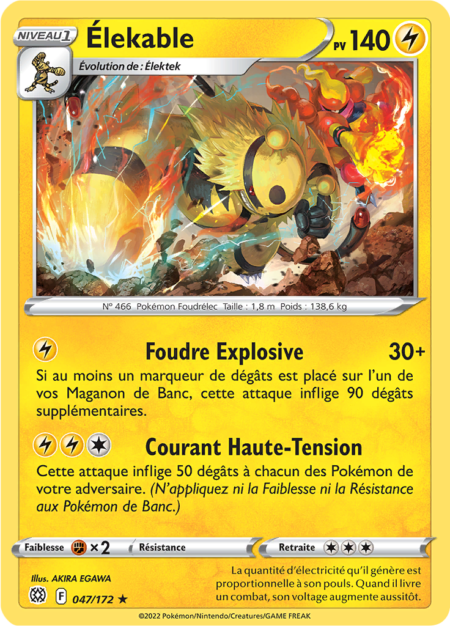 Élekable 047/172